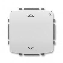 spínač žaluziový s krátkocestným ovladačem, s RF přijímačem, 868 MHz, šedá, design TANGO